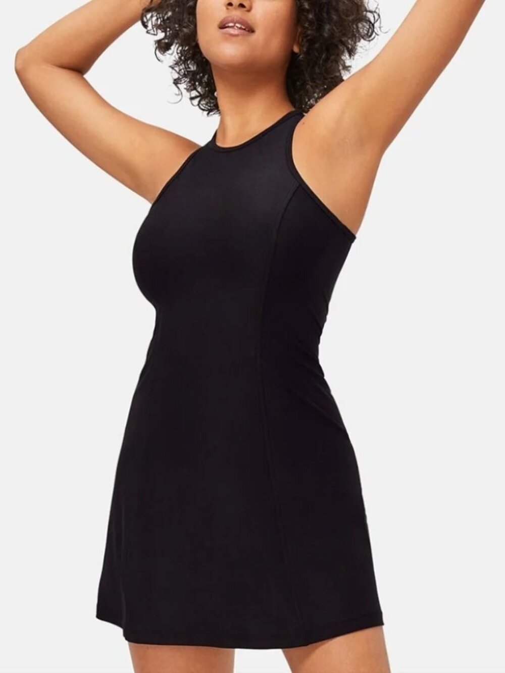 OUTDOOR VOICES‎ Athena Dress Black Size XS  Athletic Mini Dress
